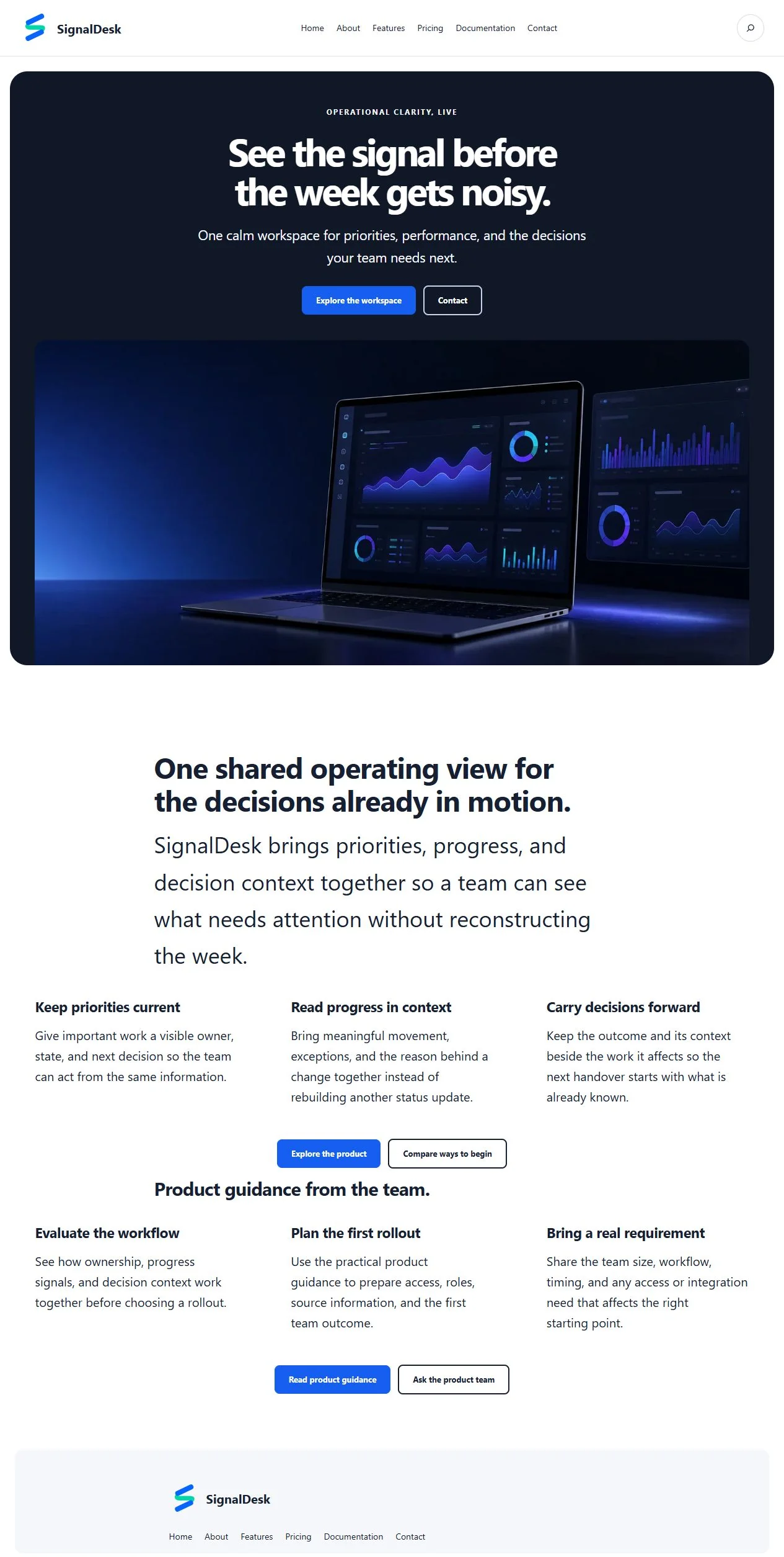 Actual KezKit Technology & Software Businesses starter website preview