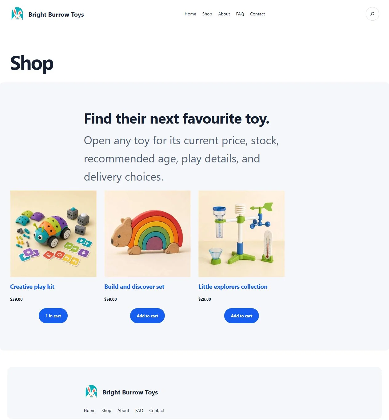 Actual KezKit Shops & Online Stores shop page